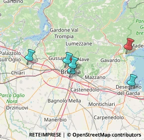 Mappa Via Antonio Frigerio, 25128 Brescia BS, Italia (33.82688)