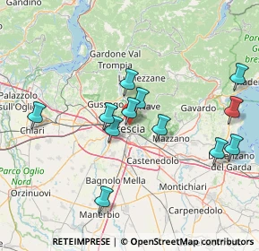 Mappa Via Antonio Frigerio, 25128 Brescia BS, Italia (14.52583)