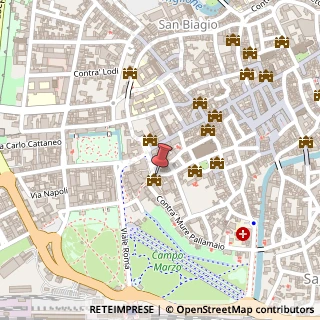 Mappa Piazza Castello, 18, 36100 Vicenza, Vicenza (Veneto)