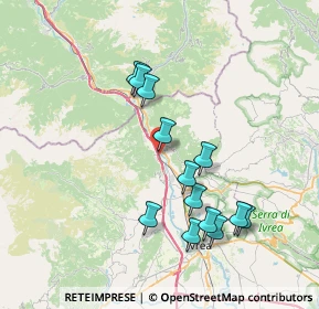 Mappa Via Gerbioni, 10010 Tavagnasco TO, Italia (7.13)