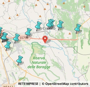 Mappa Vicolo Robino, 13836 Cossato BI, Italia (5.60267)