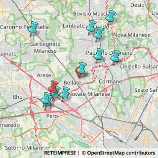 Mappa Via Monte Cervino, 20021 Bollate MI, Italia (4.1375)