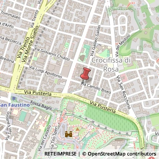 Mappa Via Camillo Biseo, 13, 25128 Brescia, Brescia (Lombardia)