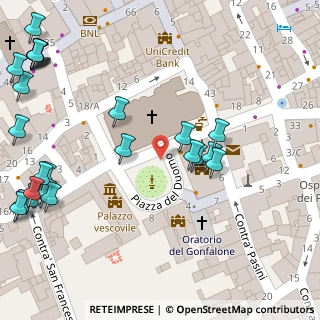 Mappa Piazzetta Duomo, 36100 Vicenza VI, Italia (0.068)