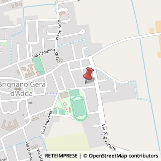 Mappa Via Olimpia, 17, 24053 Brignano Gera d'Adda, Bergamo (Lombardia)