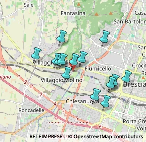 Mappa Via P.zza D'Armi, 25126 Brescia BS, Italia (1.57933)