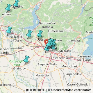 Mappa Via P.zza D'Armi, 25030 Roncadelle BS, Italia (15.10182)