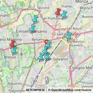 Mappa Via Silvio Pellico, 20099 Sesto San Giovanni MI, Italia (2.04727)