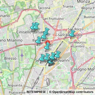 Mappa Via Silvio Pellico, 20099 Sesto San Giovanni MI, Italia (1.416)