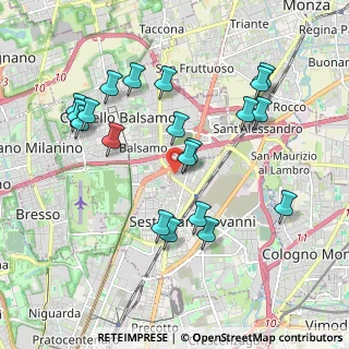 Mappa Via Silvio Pellico, 20099 Sesto San Giovanni MI, Italia (1.978)