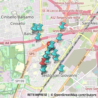 Mappa Via Silvio Pellico, 20099 Sesto San Giovanni MI, Italia (0.686)