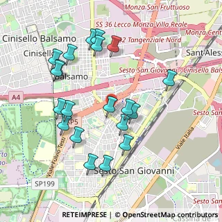 Mappa Via Silvio Pellico, 20099 Sesto San Giovanni MI, Italia (0.99)
