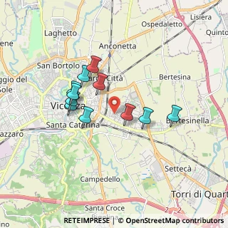 Mappa Via Girolamo Zugliano, 36100 Vicenza VI, Italia (1.47364)