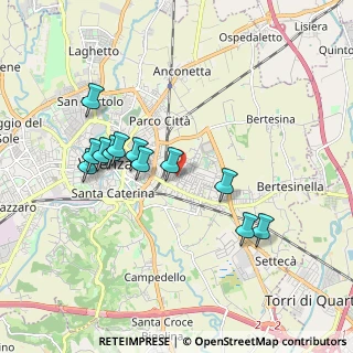 Mappa Via Girolamo Zugliano, 36100 Vicenza VI, Italia (1.72833)