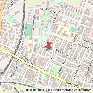 Mappa Via Girolamo Zugliano, 13, 36100 Vicenza, Vicenza (Veneto)