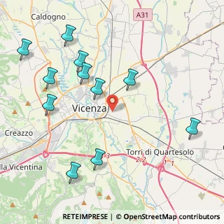 Mappa Via Girolamo Zugliano, 36100 Vicenza VI, Italia (4.77909)