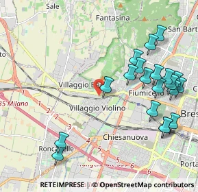 Mappa Centro Commerciale Sant'Anna, 25126 Brescia BS, Italia (2.358)
