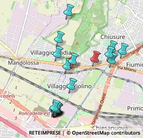 Mappa Centro Commerciale Sant'Anna, 25126 Brescia BS, Italia (1.0555)