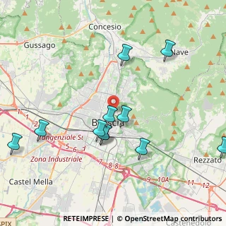 Mappa Via Cesare Lombroso, 25128 Brescia BS, Italia (4.26636)