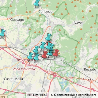 Mappa Via Cesare Lombroso, 25128 Brescia BS, Italia (3.03167)