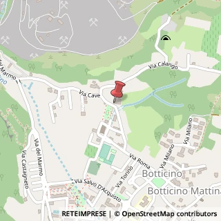 Mappa Via Cave, 74, 25082 Botticino, Brescia (Lombardia)