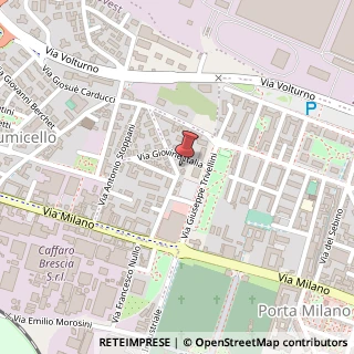 Mappa Via Giovanni Pascoli, 20, 25126 Brescia, Brescia (Lombardia)