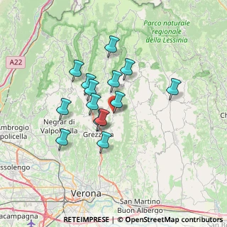 Mappa Località Azzago, 37023 Grezzana VR, Italia (5.57)