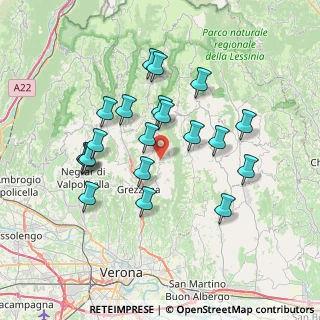 Mappa Località Azzago, 37023 Grezzana VR, Italia (6.757)