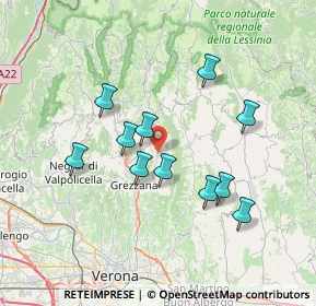 Mappa Località Azzago, 37023 Grezzana VR, Italia (6.40091)