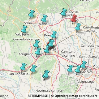 Mappa Contrada San Paolo, 36100 Vicenza VI, Italia (16.4585)