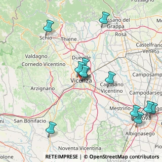 Mappa Contrada San Paolo, 36100 Vicenza VI, Italia (17.98083)