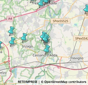 Mappa Via Don Luigi Penati, 20062 Cassano d'Adda MI, Italia (6.185)