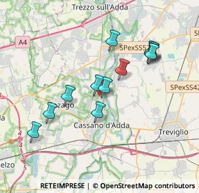 Mappa Via Don Luigi Penati, 20062 Cassano d'Adda MI, Italia (3.37)