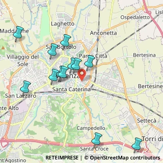 Mappa Viale Giangiorgio Trissino, 36100 Vicenza VI, Italia (2.10167)