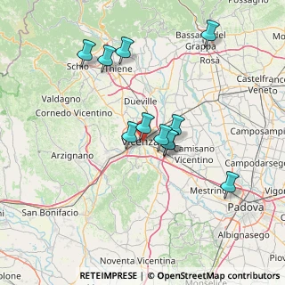 Mappa Viale Giangiorgio Trissino, 36100 Vicenza VI, Italia (12.85091)