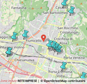 Mappa Via G. Maria Mazzucchelli, 25126 Brescia BS, Italia (2.5975)