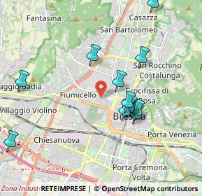 Mappa Via G. Maria Mazzucchelli, 25126 Brescia BS, Italia (1.88667)