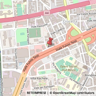 Mappa Viale Fulvio Testi, 126, 20092 Cinisello Balsamo, Milano (Lombardia)