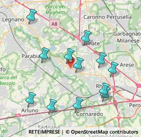 Mappa SS 33, 20014 Nerviano MI (4.03083)