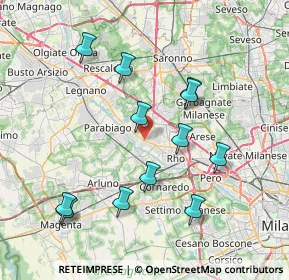 Mappa SS 33, 20014 Nerviano MI (7.65833)