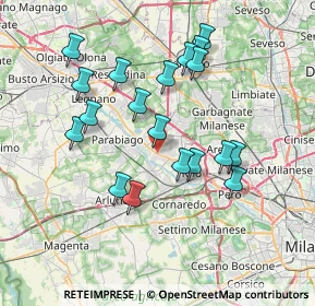 Mappa SS 33, 20014 Nerviano MI (6.97842)