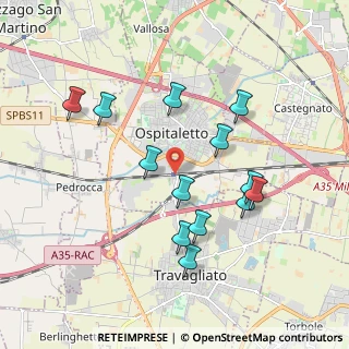 Mappa Via Giuseppe Mazzini, 25035 Ospitaletto BS, Italia (1.80308)