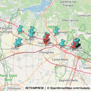 Mappa Via Giuseppe Mazzini, 25035 Ospitaletto BS, Italia (8.331)