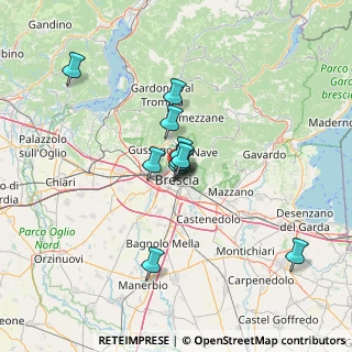 Mappa Brescia, 25128 Brescia BS, Italia (9.74727)