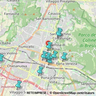 Mappa Brescia, 25128 Brescia BS, Italia (2.38538)