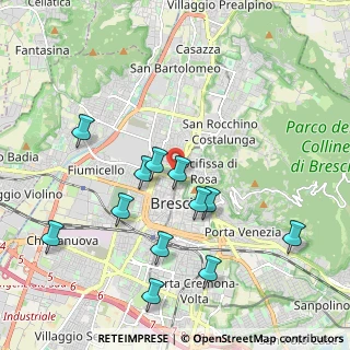 Mappa Brescia, 25128 Brescia BS, Italia (2.05583)