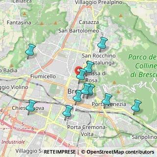 Mappa Brescia, 25128 Brescia BS, Italia (1.90818)