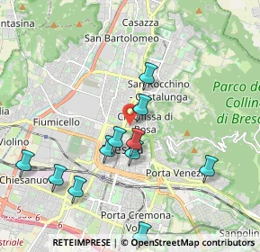Mappa Via Luigi Apollonio, 25128 Brescia BS, Italia (1.99364)