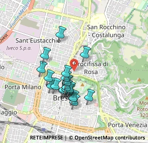 Mappa Via Luigi Apollonio, 25128 Brescia BS, Italia (0.7415)