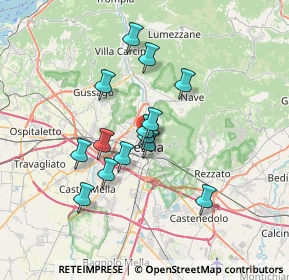 Mappa Via Luigi Apollonio, 25128 Brescia BS, Italia (5.59429)